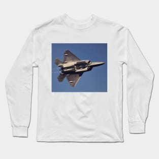 F-22 Raptor afterburner Long Sleeve T-Shirt